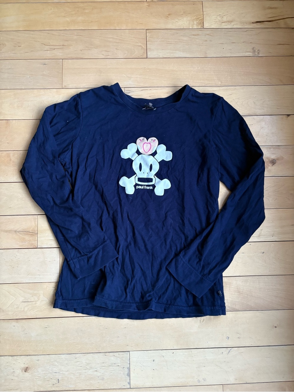 Paul Frank Navy Long-Sleeve Graphic Tee